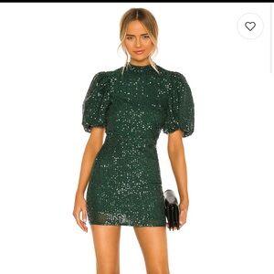 Cassie Mini Dress Green